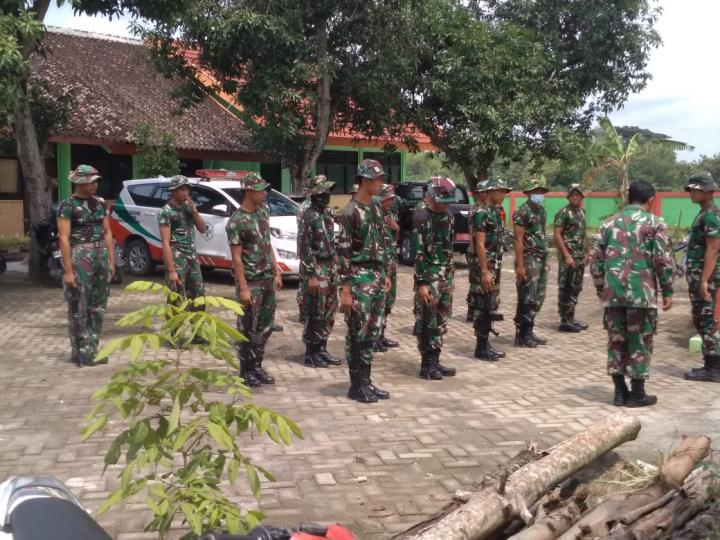 Satgas TMMD Bojonegoro Laksanakan Gladi Kotor Demonstrasi Senjata